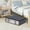 A, variant on Large Capacity Foldable Non Woven Bed Bottom Clothing Storage Bag for Blanket Quilt Moving Cotton Packaging Dustproof Under Bed Organizer with Zipper and Reinforced Straps