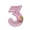 C, variant on Fashionable Cartoon Number Birthday Candle Creative Decorative Cake Topper Vibrant 3D Design Celebration Anniversary Party Supplies Number 3