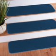 thumbnail image 6 of SussexHome Carpet Stair Treads for Wooden Steps - Indoor Staircase Step Treads with Thick Carpet - Self Adhesive Safety Treads to Prevent Slipping - Pet & Kid-Friendly - 15-Pack, 6 of 6