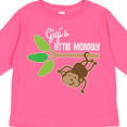 thumbnail image 4 of Inktastic Gigi's Little Monkey Grandchild Boys or Girls Long Sleeve Toddler T-Shirt, 4 of 5