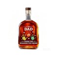 thumbnail image 2 of Personalized Empty Whiskey Bottle, Premium Home Bar Ornament, Wonderful Birthday Present, Thoughtful Father’s Day Gift, Ideal Collectible for Whiskey Lovers and Male Family Members, Clear, 2 of 7