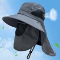thumbnail image 2 of Fishing Hat,UPF 50+ Sun Cap with Face Cover and Neck Flap for Men and Women, 2 of 8