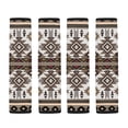 thumbnail image 5 of Chririnla Southwest Geometric Car Seat Belt Pads 2 Pack, Seatbelt Cushion Polyester Non-Slip Magic Tape for Truck Vehicle Van, 5 of 8
