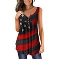 thumbnail image 2 of Pimfylm Tank Top 4th of July Patriotic Shirt for Women America Women Tank Top 4th of July Gifts American Flag Vest(,S), 2 of 5