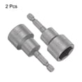 thumbnail image 3 of Uxcell 18mm Magnetic Hex Socket 1/4" Hex Shank Magnetic Nut Driver, 2 Pcs, 3 of 5