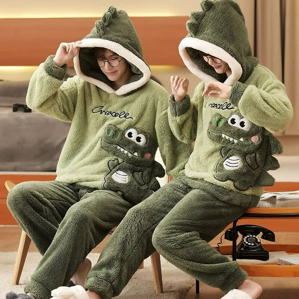 Pijamas de felpa para hombre hotsell