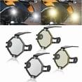 thumbnail image 1 of jfqm Motorcycle Fog Lamp Light Cover Guard Grill Grille Protector Fit for BMW R1200GS R1200 GS Adventure R1250GS LC F750GS F850GS S1000XR (Color : Yellow), 1 of 7