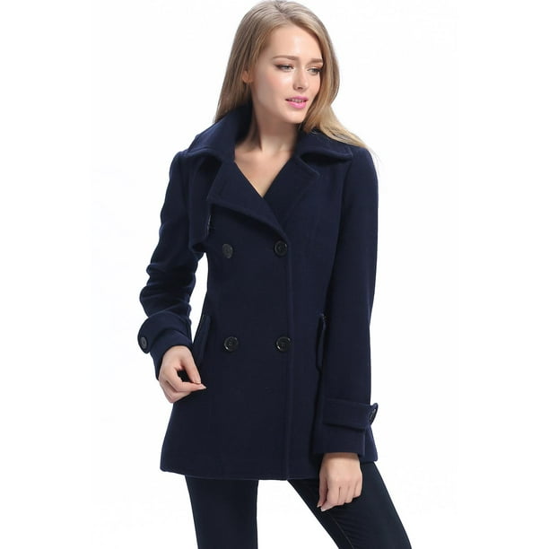 Bgsd Womens Piper Wool Blend Pea Coat Regular Plus Size Short Com Bgsd Womens Piper Wool Blend Pea Coat, Pea Coat Short