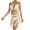 Beige Bikini Clearance, variant on BSDJILFG High Waisted Bikini for Women Vintage Boho Swimsuit Tropical Beachwear Halter Neck Bra Backless Tassel Swim Skirt Cover Up