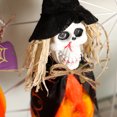 thumbnail image 4 of Halloween Hanging Ornament LED Light up Pumpkin Hanging Decor Halloween Ornament, 4 of 8