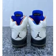 thumbnail image 4 of Ni - ke Ni - ke Mens Air Jordan 5 136027-148 White Basketball Shoes Sneakers Size 10.5, 4 of 5