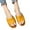 Yellow, variant on HOWPAY Slippers for Women Jelly Transparent Open Toe Slippers Mesh Hollow Non- Flats Sandals Casual Comfortable Summer Beach Shoes Purple 10