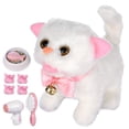 thumbnail image 1 of Chat en Peluche Électronique Interactif Qui Bouge et Miaule Jouet Interactif Réaliste, 1 of 3