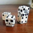 thumbnail image 1 of Dados de esqueleto, novedad creativa, dados de hueso de calavera, esqueleto de seis lados, Club, Pub, fiesta, juguetes de juego LingWen 8390612144172, 1 of 1