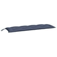 thumbnail image 4 of vidaXL Garden Bench Cushions Outdoor Patio Seating Pad 2 Pcs Oxford Fabric, 4 of 7