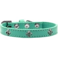 thumbnail image 4 of Dog, Puppy  Pet Widget Fashion Collar, "Silver Fleur De Lis", 4 of 10