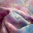 thumbnail image 4 of Mantas de cola de sirena para niños pequeños, brillantes, acogedoras, suaves, de franela con colores del arcoíris, regalos para todas las estaciones para niños pequeños/niños, rosa claro y colorido,, 4 of 5