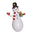 thumbnail image 4 of Muñeco De Nieve Inflable, Lindo Modelo De Muñeco De Nieve Navideño Para Jardín Al Aire Libre Y Patio, 4 of 9
