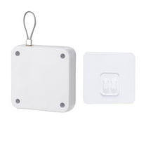 Punch-Free Automatic Door Closer 800G Tension Closing Device Door Hardware White