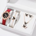 thumbnail image 1 of New  Popular Women‘s Watch Fashion Personality Simple Watch Butterfly Digital Belt Watch Set, 1 of 7