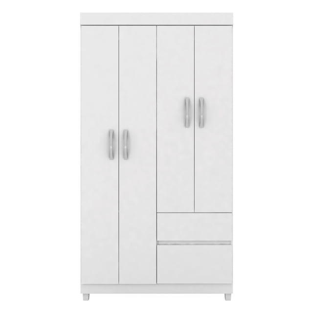 ROPERO 4 PUERTAS LOTUS BLANCO/ROSA SKAL LIVING