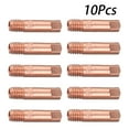 thumbnail image 4 of 10Pcs 0.8/1.0/1.2Mm Mb-15Ak Mig/Mag M6 Welding Torch Tips Holder Gas Nozzle 0.8Mm, 4 of 9
