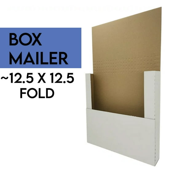 100 LP 12.5x12.5 Premium Record Album Mailers Book Box Shipping Mailer