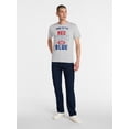 thumbnail image 2 of Americana Men's and Big Men's True Colors Graphic Tee Shirt from Way to Celebrate, Sizes XS-3XLT, 2 of 5