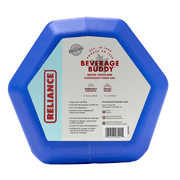 Reliance Products Beverage Buddy 4 Gal (15 L) Portable Water & Beverage Storage Container with 70 mm Wide Mouth Lid, Fits Standard Refrigerators