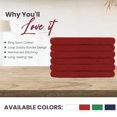 thumbnail image 5 of SupremePlus Premium Absorbent 16" x 27" 100% Ring Spun Cotton Hand Towels, Red 12 Count, 5 of 8