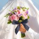 thumbnail image 4 of Cinta De Poliéster 1Pcs 5m Threaded Glitter Ribbon Chiffon Crinkle Satin Bow for Gift Box Bouquet Wedding Card Decoration in Black JASKFLY, 4 of 9