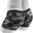 thumbnail image 3 of EOYWHK Lace Boxer Briefs for Men Floral Print Vintage Crochet Underwear Stretch Breathable Seamless Mens Underwear Clearance, 3 of 3