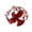 A-8in Bloom Cardinal Metal Wall Art- A6, variant on Cardinal Bird Metal Wall Art, 12 Inch Flower and Bird Wall Hanging Sculpture for Outdoor Garden Fence, Porch, Patio, Entryway, Living Room, Bedroom and Home Wall Decor