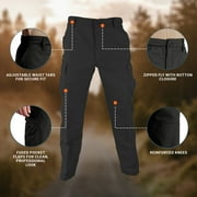Propper Mens Uniform BDU Trouser- Ripstop,with Reinforced Knees and Adjustable Waist Tabs