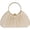 Solid Beige, variant on JKCCZLL QWINEE Women's Shell Shaped Clutch Purse Ruched Mini Crossbody Bag Elegant Evening Handbag with Chain Strap,Gold,1