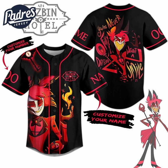 Custom Alastor Baseball Jersey