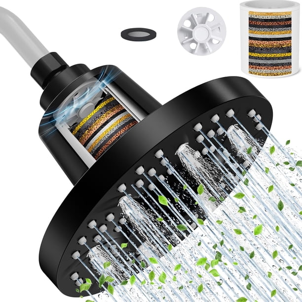High Pressure 9-stages Shower Head & Water Filter For Hard Water