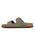 thumbnail image 2 of Birkenstock Men's Arizona Birkibuc Stone Sandals, from StockX, 2 of 5