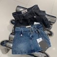 thumbnail image 2 of Minifaldas vaqueras Y2K para mujer, ropa de calle, faldas vaqueras con cinturón Harajuku, faldas vaqueras vintage coreanas de cintura alta, faldas ajustadas que combinan con todo, nuevas, 2 of 4