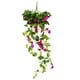 thumbnail image 1 of Fiudx Ofertas Relámpago Planta Colgante De Flores Artificiales De Imitación, Planta Colgante De Pared De Rosas, Planta Colgante De Pared De Salón Interior, 1 of 3