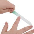 thumbnail image 2 of Unique Bargains 1 Set Nail File Animal Pattern Glass Manicure Tool Green, 2 of 5