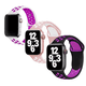 thumbnail image 1 of Paquete de 3 correas para Apple Watch estilo Sport, compatibles para todas las series y tamaños: 45mm, 44mm, 42mm, 41mm, 40mm, 38mm Mamá Pulpo  Paquete Sport, 1 of 3