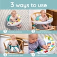 thumbnail image 2 of Infantino Music & Lights 3-in-1 Discovery Seat and Booster, 4-48 Months Unisex, Teal, 2 of 9