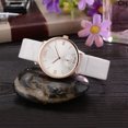 thumbnail image 2 of Classical Women Men Couple Analog Display Quartz Movement Slim PU Strap Watch( ​Female #3), 2 of 2