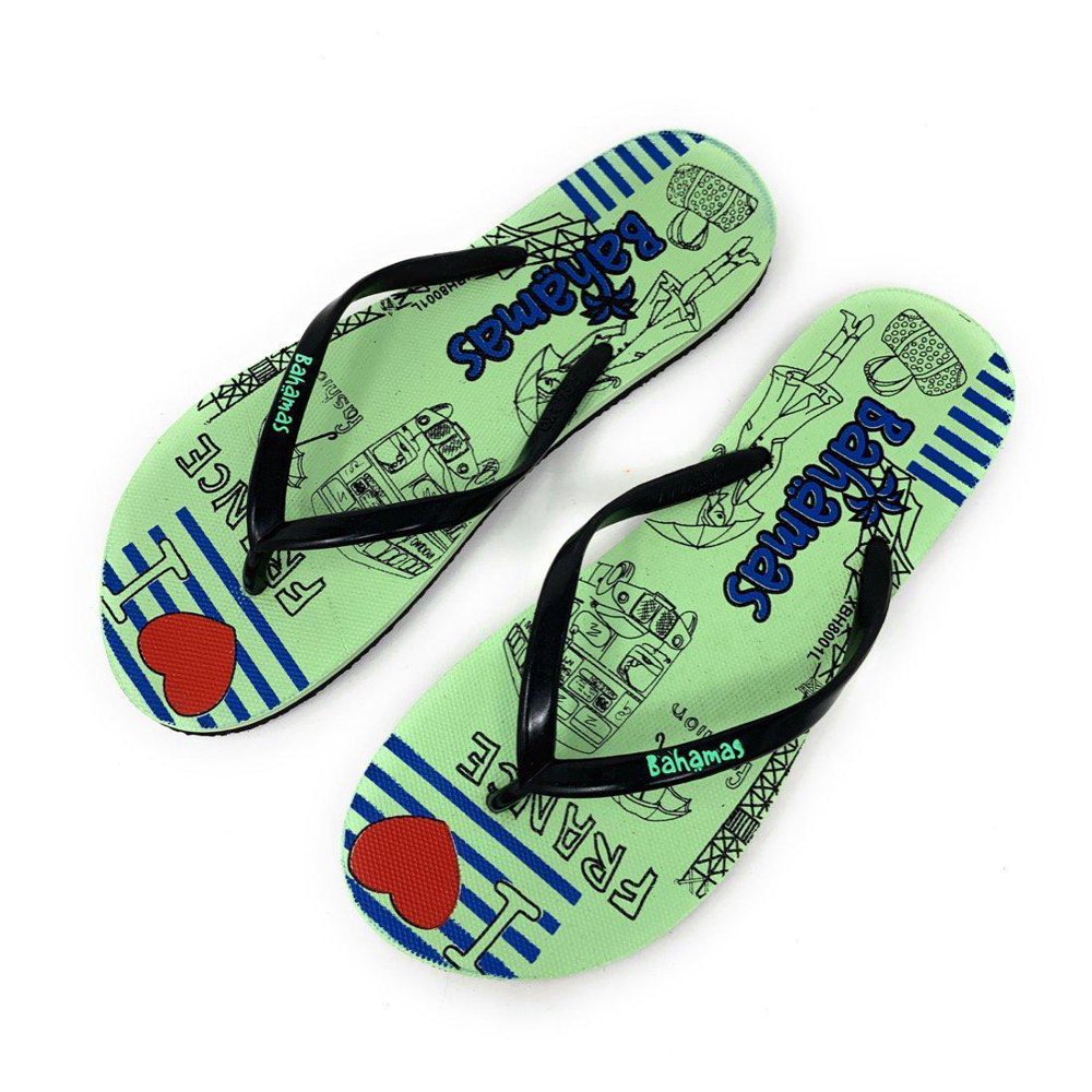 Relaxo Bahamas Flip Flops Sandals Slippers for Women with Summer Fun