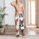 thumbnail image 2 of Fotbe Happy Dog Faces Collage Pantalones de Pijama para Hombre, Pantalones de Dormir, Pantalones de Casa con Cintura Ajustable y Bolsillos-Large, 2 of 6