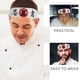 thumbnail image 3 of ColoMX 8 Piezas Diademas Japonesas Tradicionales para Chefs y Artes Marciales y Diadema Samurai Diadema Ninja Japonesa Chef de Sushi Japonés Diadema de Karate Hachimaki, 3 of 8