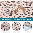 thumbnail image 3 of Set Of 2 Washable Potty Mats For Dogs And Puppies, Reusable Dog Pad, Absorbent Training Mat, Non-slip Anti-leak Educator Mat For Cats And Dogs -m, 3 of 5