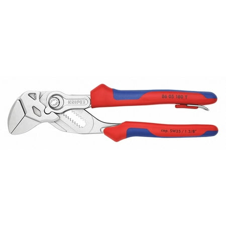 

Knipex Plier Wrench 7-1/4 L 86 05 180 T BKA