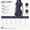 thumbnail image 3 of 2 Piece Workout Sets for Women Seamless Crop Top High Waisted Shorts Set Yoga Slim Fit Sport Athletic Gym Outfits, M, 3 of 4
